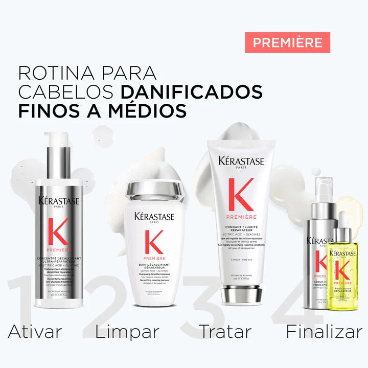 Tratamento Completo para Cabelos Danificados Finos e Médios Kérastase Première - Image 2