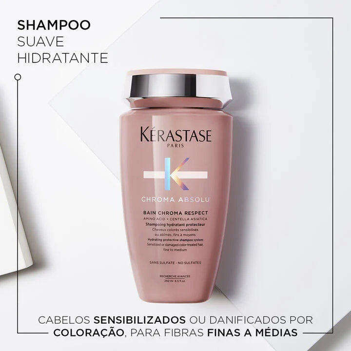 Shampoo Kérastase Chroma Absolu Bain Chroma Respect - Image 3