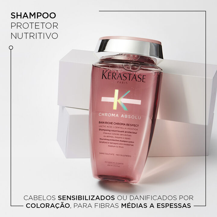 Shampoo Kérastase Chroma Absolu Bain Riche Chroma Respect - Image 2